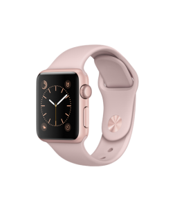 Apple Watch Rose Gold Aluminum Case with Pink Sand Sport Band (Seires 1 / Series 2)