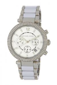 Michael Kors Women's Parker Crystal Chronograph Watch
