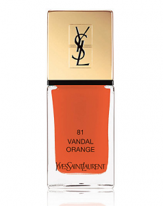 YVES SAINT LAURENT 'La Laque Couture' in Vandal Orange