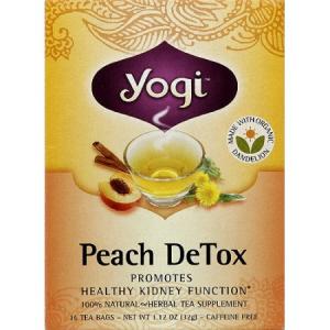 Yogi Peach DeTox Herbal Tea Bags