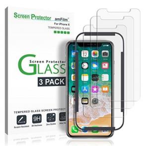$6.78 iPhone X Screen Protector Glass (3-Pack)
