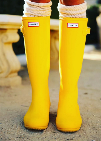 burberry rain boots womens yellow