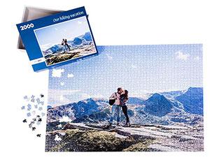 $40 off Photo puzzle with 2000 pieces